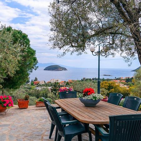 Villa Elia Kavala - Mediterranean Holiday Villa Palaiontsiflikion Ngoại thất bức ảnh