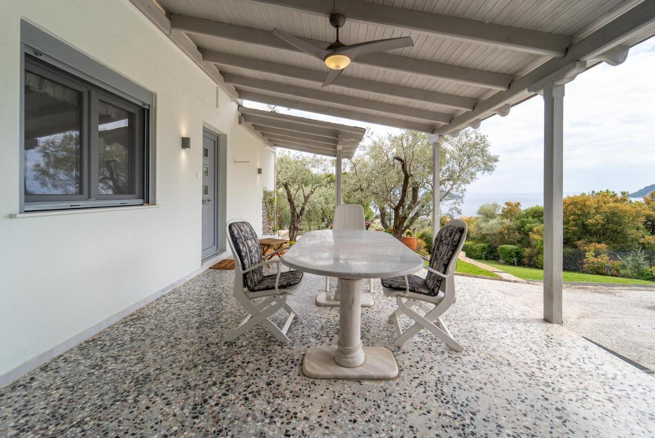 Villa Elia Kavala - Mediterranean Holiday Villa Palaiontsiflikion Ngoại thất bức ảnh