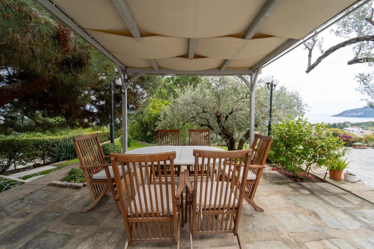 Villa Elia Kavala - Mediterranean Holiday Villa Palaiontsiflikion Ngoại thất bức ảnh