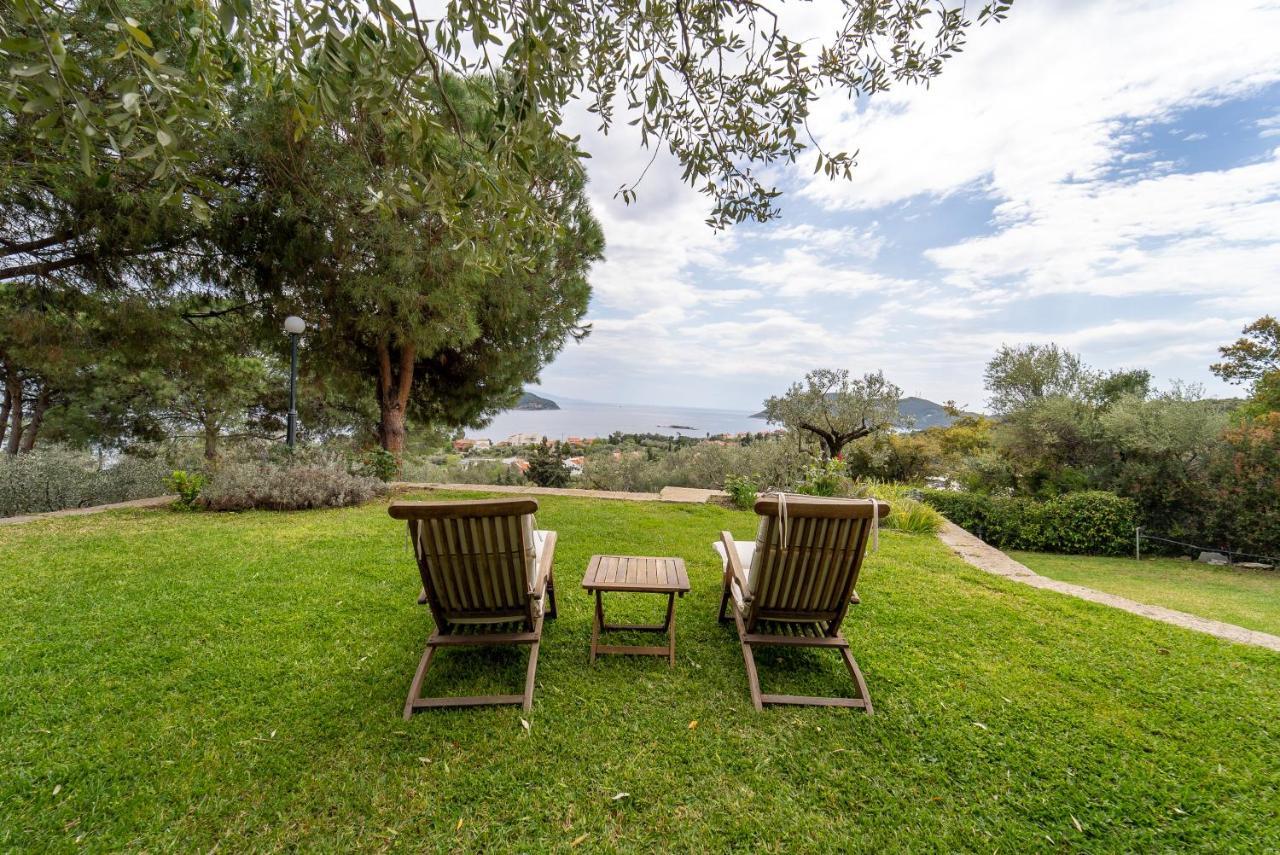 Villa Elia Kavala - Mediterranean Holiday Villa Palaiontsiflikion Ngoại thất bức ảnh