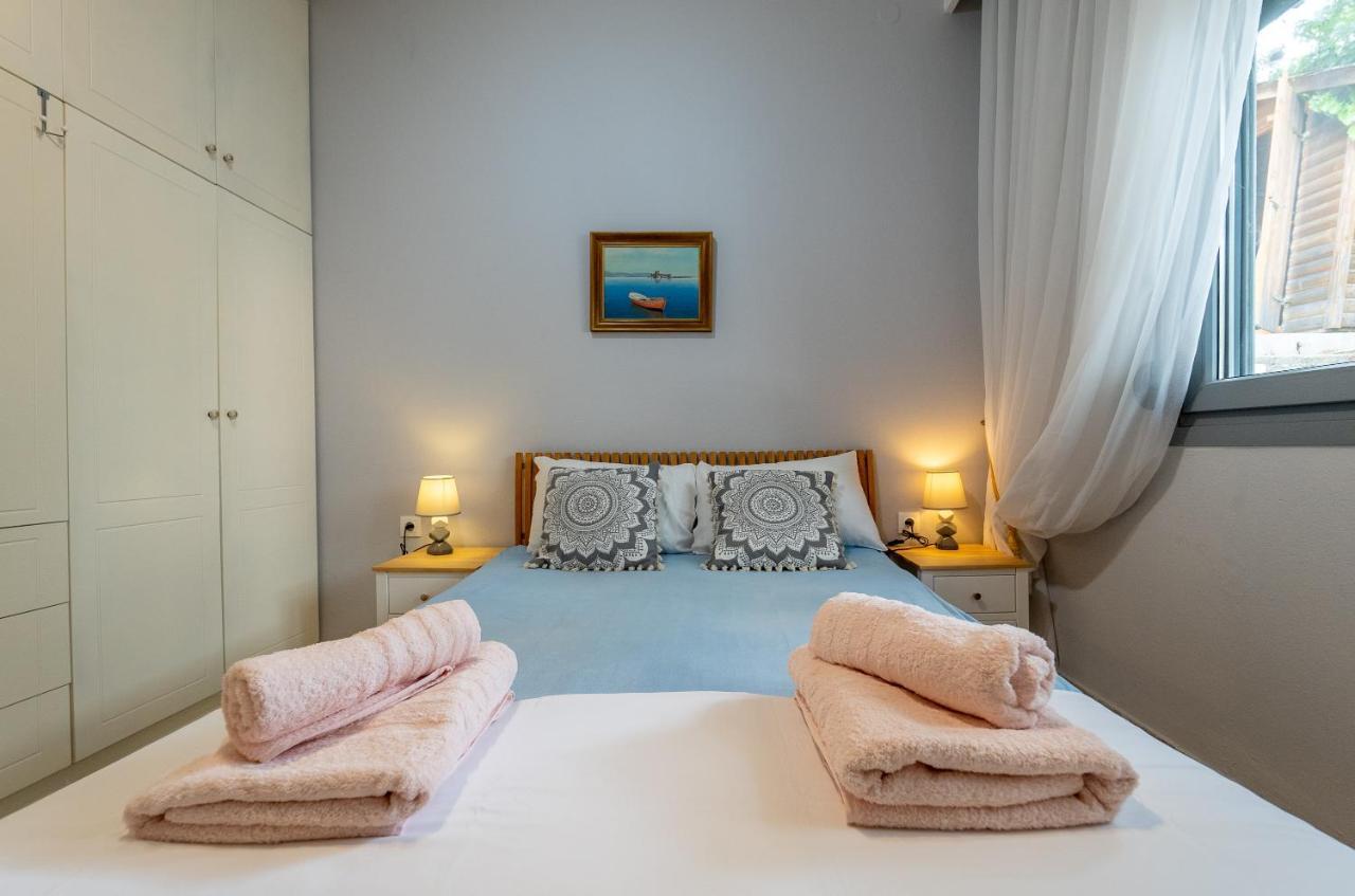 Villa Elia Kavala - Mediterranean Holiday Villa Palaiontsiflikion Ngoại thất bức ảnh