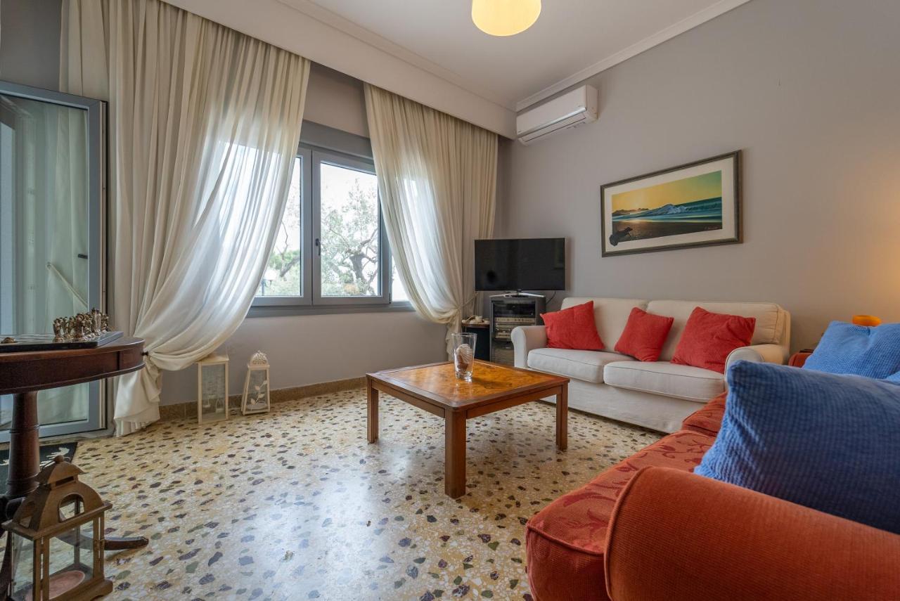 Villa Elia Kavala - Mediterranean Holiday Villa Palaiontsiflikion Ngoại thất bức ảnh