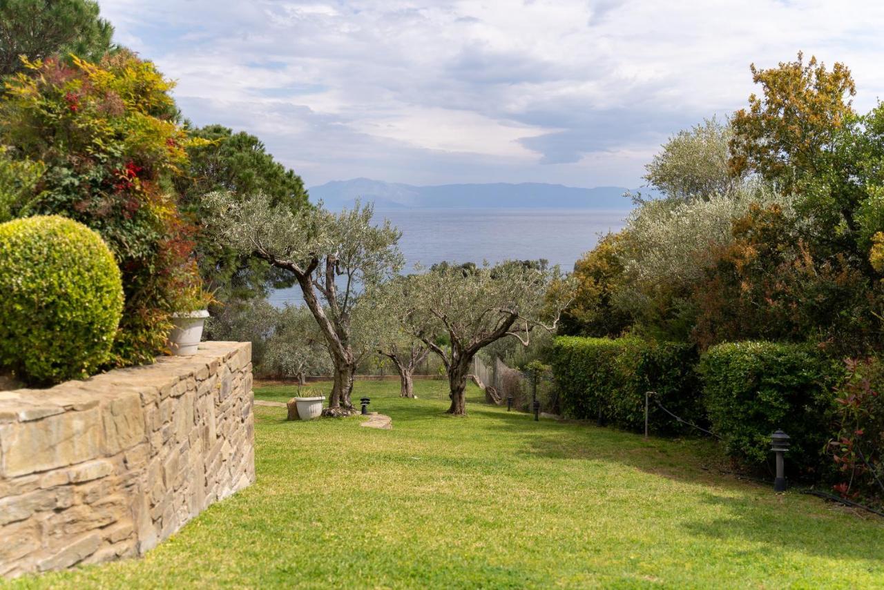 Villa Elia Kavala - Mediterranean Holiday Villa Palaiontsiflikion Ngoại thất bức ảnh
