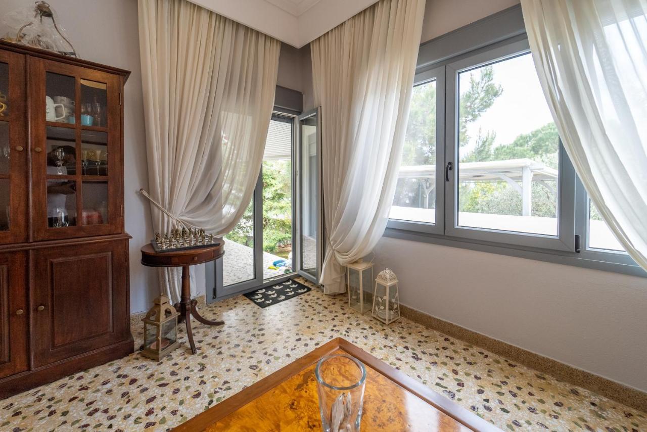 Villa Elia Kavala - Mediterranean Holiday Villa Palaiontsiflikion Ngoại thất bức ảnh
